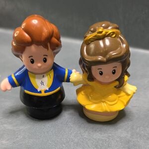 Fisher-Price Royal Couple Toy Set - Blue and Yellow